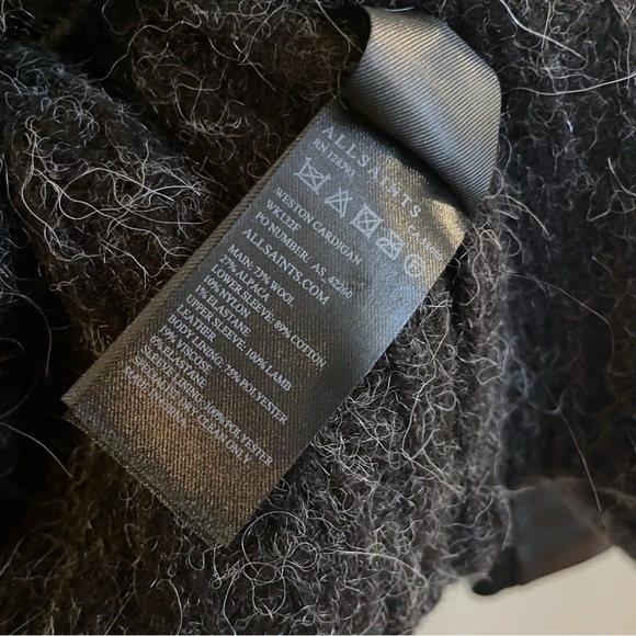 AllSaints Weston Cardigan - Picture 9 of 10